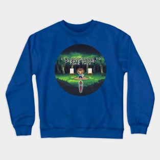 Happy Little Friend Crewneck Sweatshirt